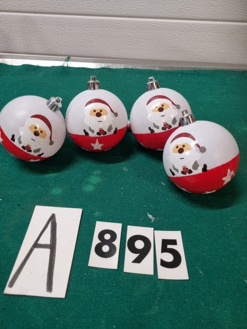kerstballen met kerstman [a895], Ophalen of Verzenden, 'T Olde Gre-j, Info@toldegrej.nl, Endepoelstraat 20f Didam