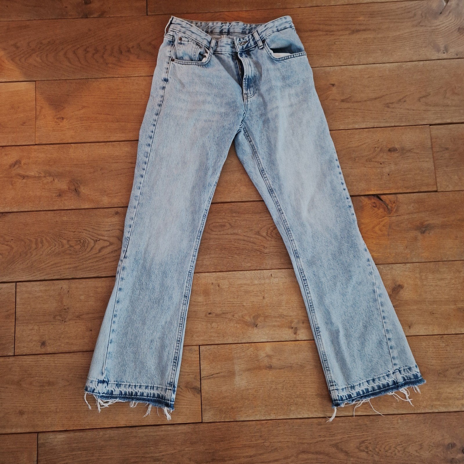Zara Flared Jeans Heren - Zo goed als nieuw mt 38, Kleding | Heren, Zara, Blauw, W32 (confectie 46) of kleiner, Ophalen of Verzenden
