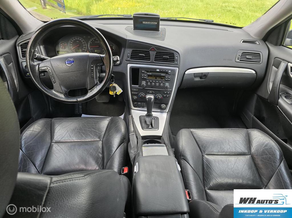 Volvo V70 2.4 Summum automaat!, Auto's, Blauw, 2435 cc, 170 pk, Euro 4