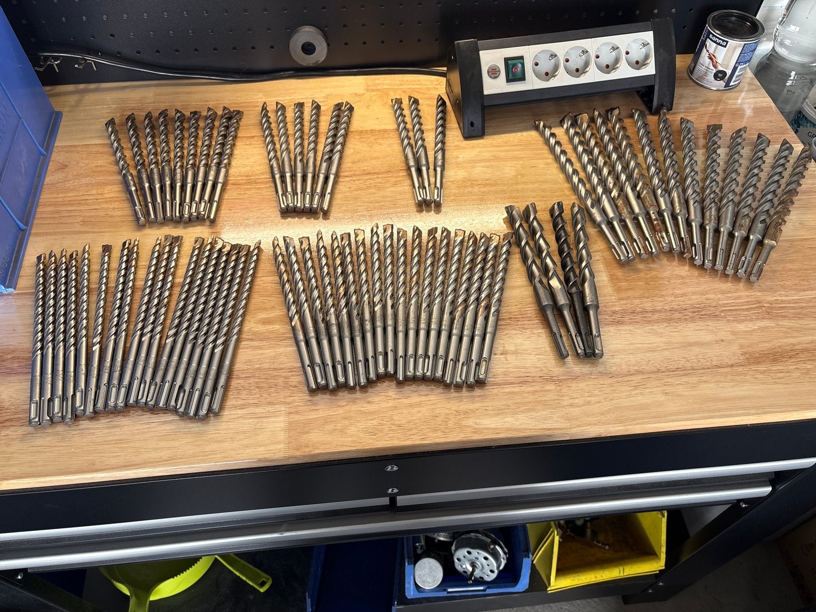 SDS Plus Boorhamer Boren Set - Diverse Maten, Ophalen, Nieuw, Boor- en/of Breekhamer, Klopboormechanisme
