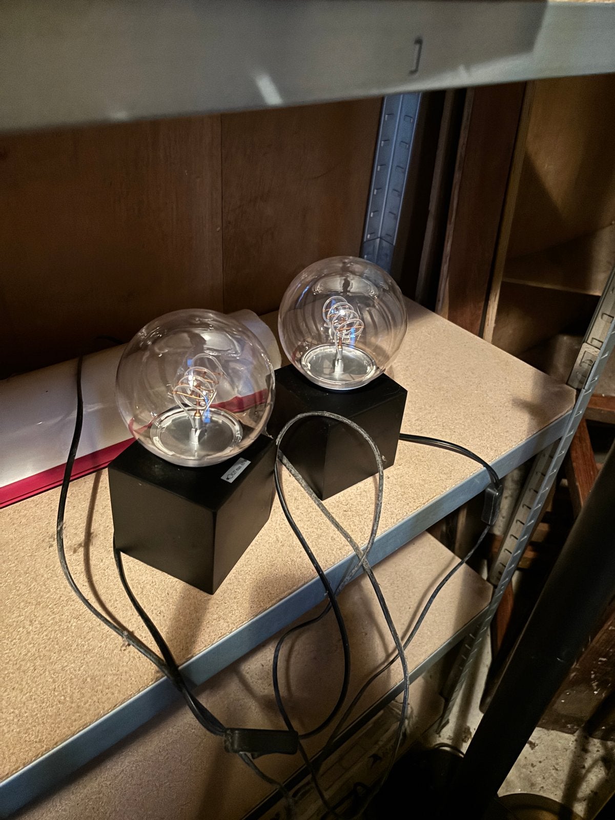 Karwei Sfeerlampjes Zwart LED - Lex Tafellamp, Gebruikt, Overige merken, Sfeerlamp, Zwart
