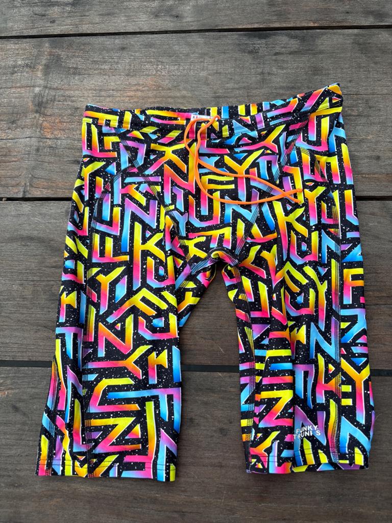 Funky Trunks Zwemkleding Jongens Jammer XS/30 Kleurrijk, Ophalen of Verzenden, Gebruikt, Jongen, Overig