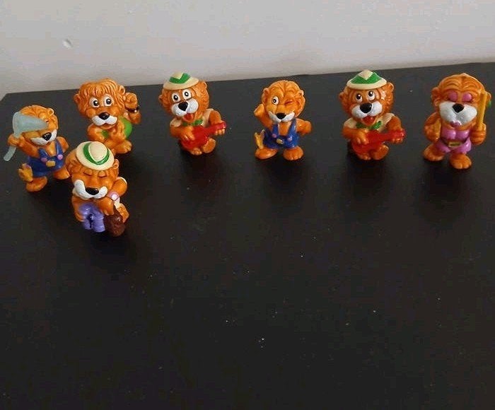 Vintage Kinder Surprise Leeuwen - Leoventuras (1993), Ophalen of Verzenden, Gebruikt