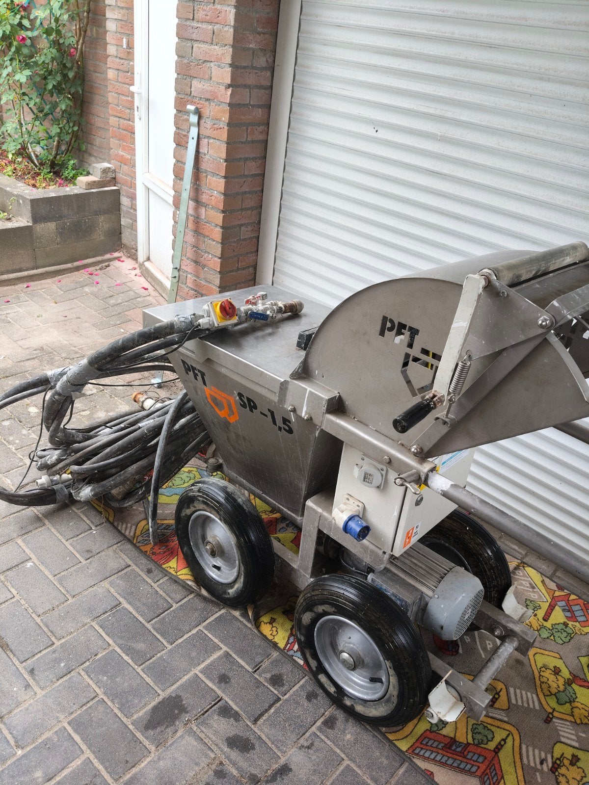 PFT SP-1.5 Spuit- en Mengtechniek voor de Bouw, Doe-het-zelf en Verbouw, Gereedschap | Overige machines, Ophalen, Gebruikt