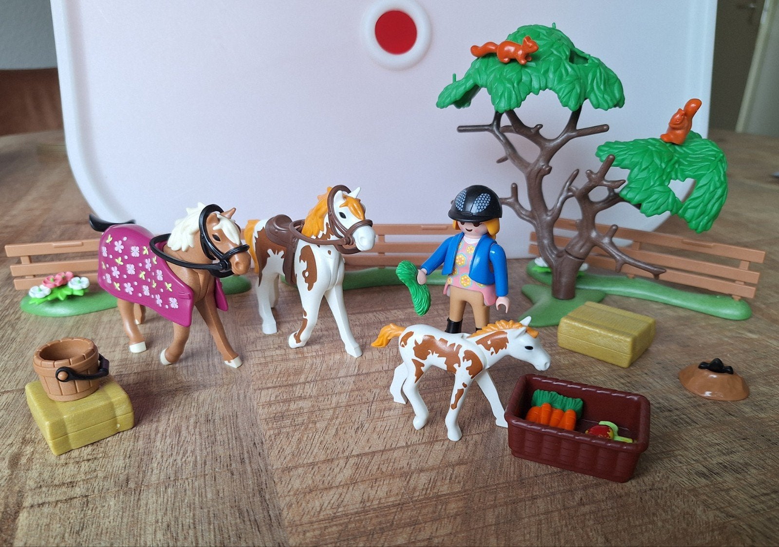Playmobil Country Paddock met Paardenfamilie (5227), Kinderen en Baby's, Ophalen, Gebruikt
