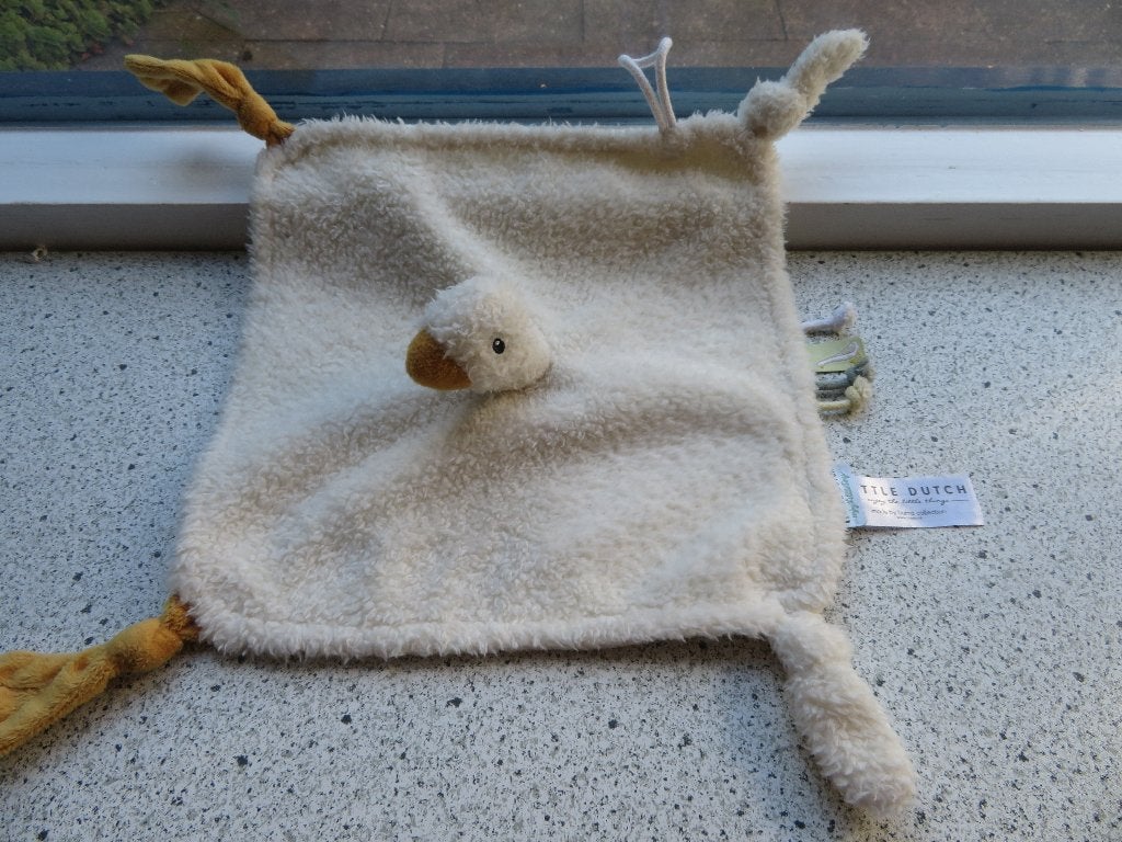 Knuffeldoek met gansje gans Little Goose Little Dutch, Little Dutch, Ophalen of Verzenden, Zo goed als nieuw, Wasbaar
