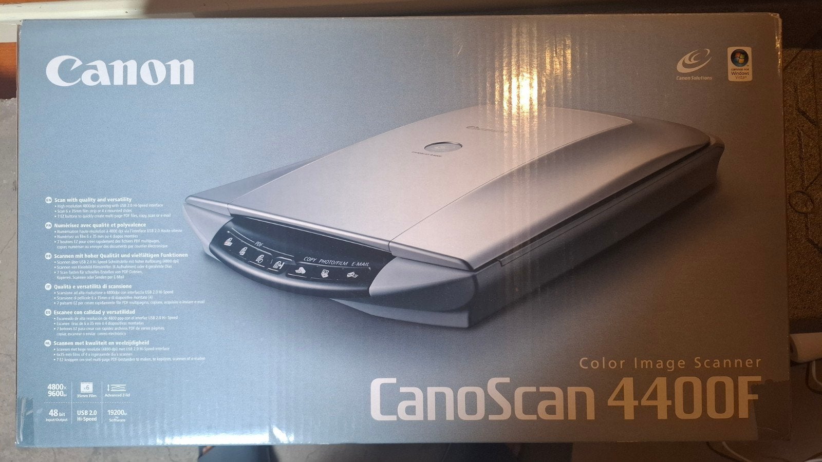 Canon CanoScan 4400F Flatbedscanner met Filmscanner, Gebruikt, Canon, Ophalen of Verzenden, Windows