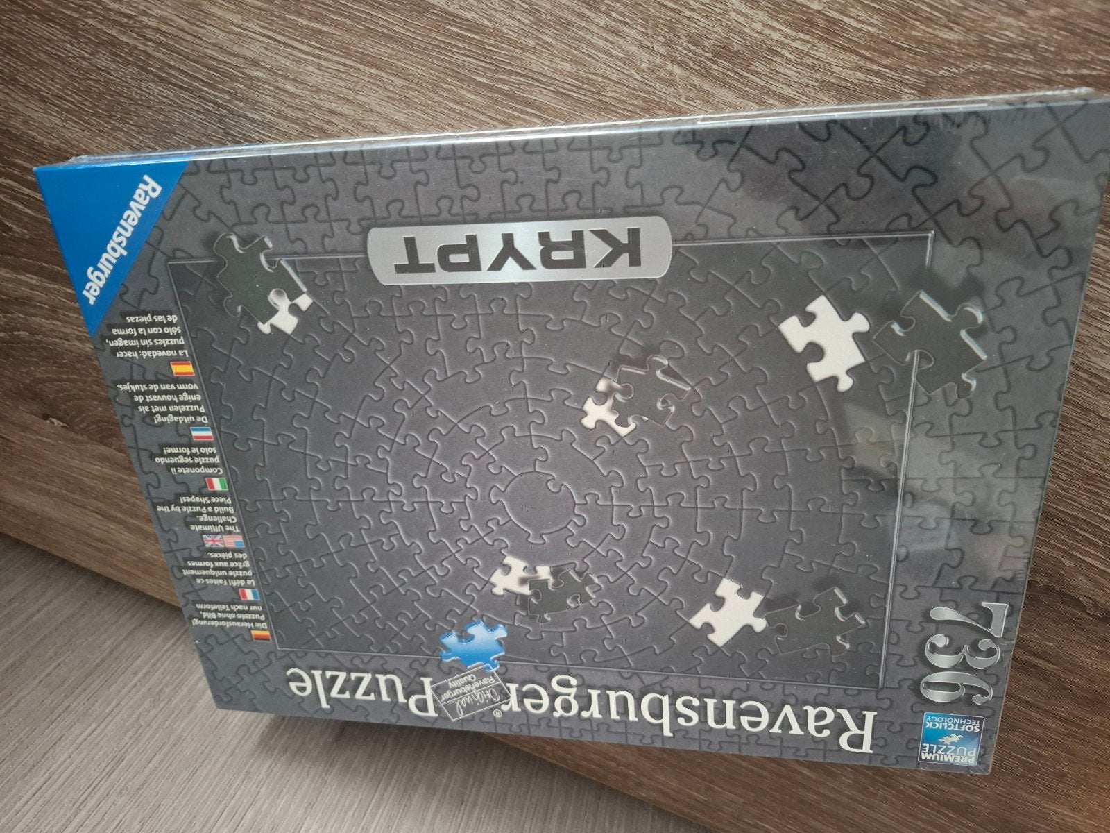 Ravensburger puzzel Krypt nieuw, Ophalen of Verzenden, Minder dan 500 stukjes, Nieuw