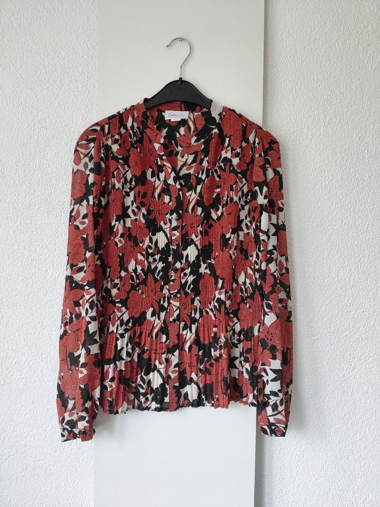 Cotton Club mooie top S, Kleding | Dames, Tops, Overige kleuren, Ophalen of Verzenden, Zo goed als nieuw, Lange mouw