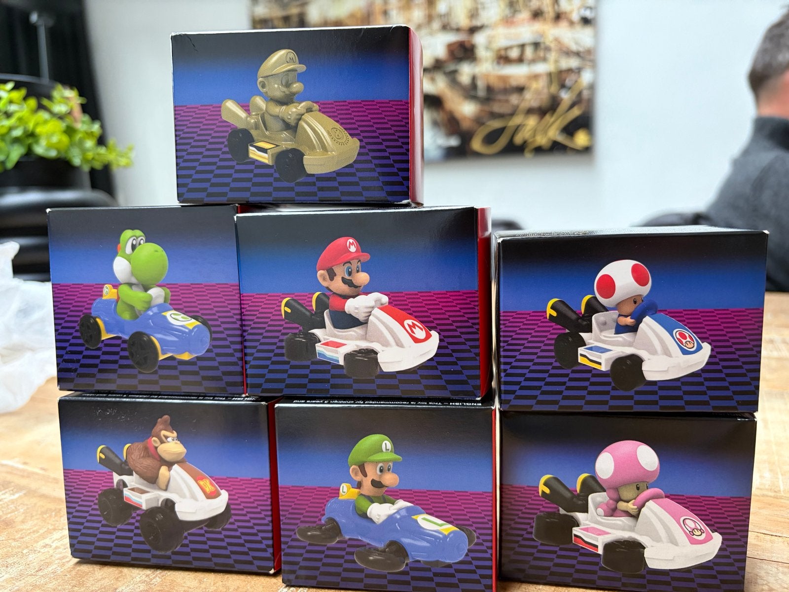 Complete set van 6 Mario Kart McDonald's Happy Meal Speeltje, Ophalen of Verzenden, Nieuw