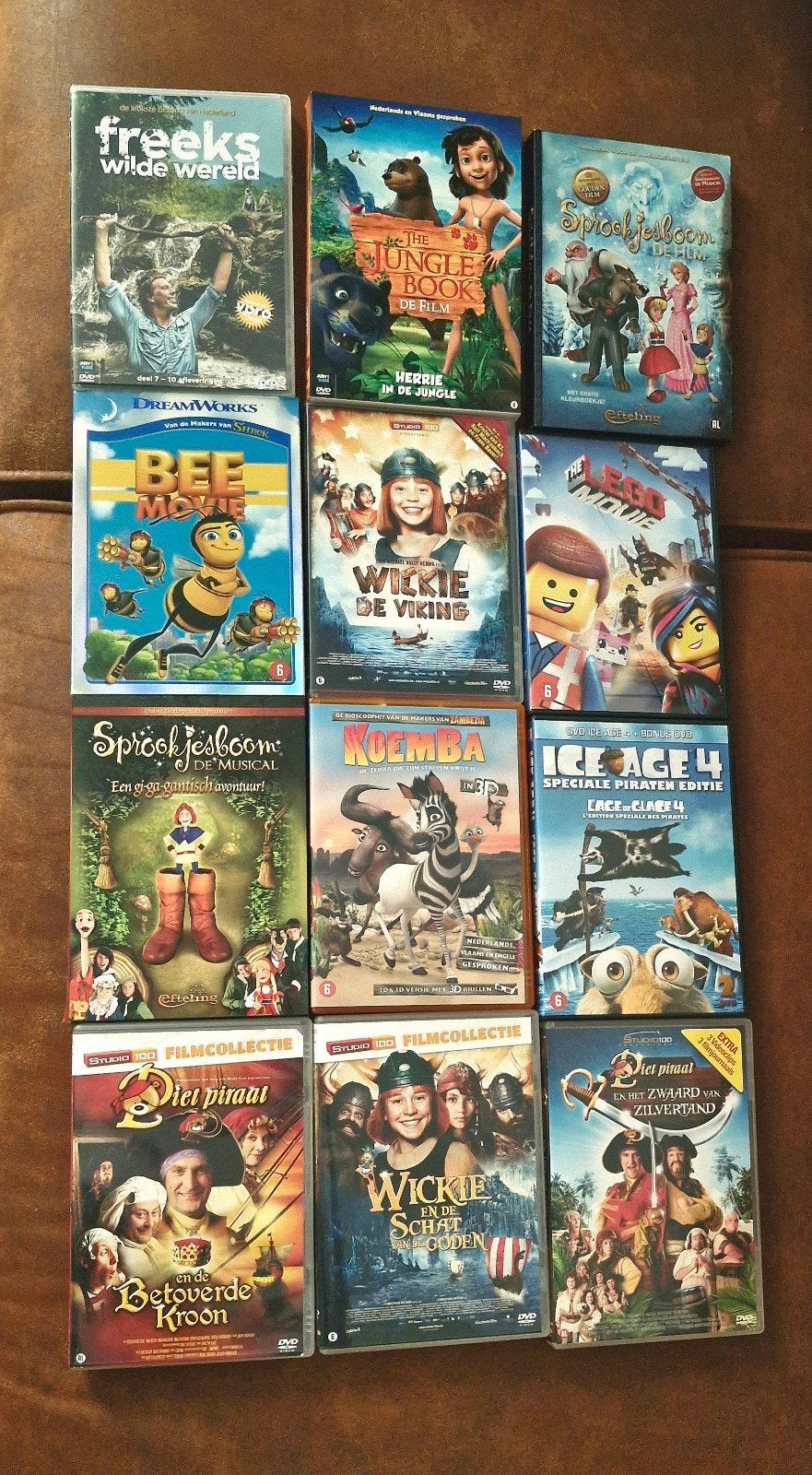Verschillende dvd's voor kinderen, Alle leeftijden, Ophalen of Verzenden, Zo goed als nieuw