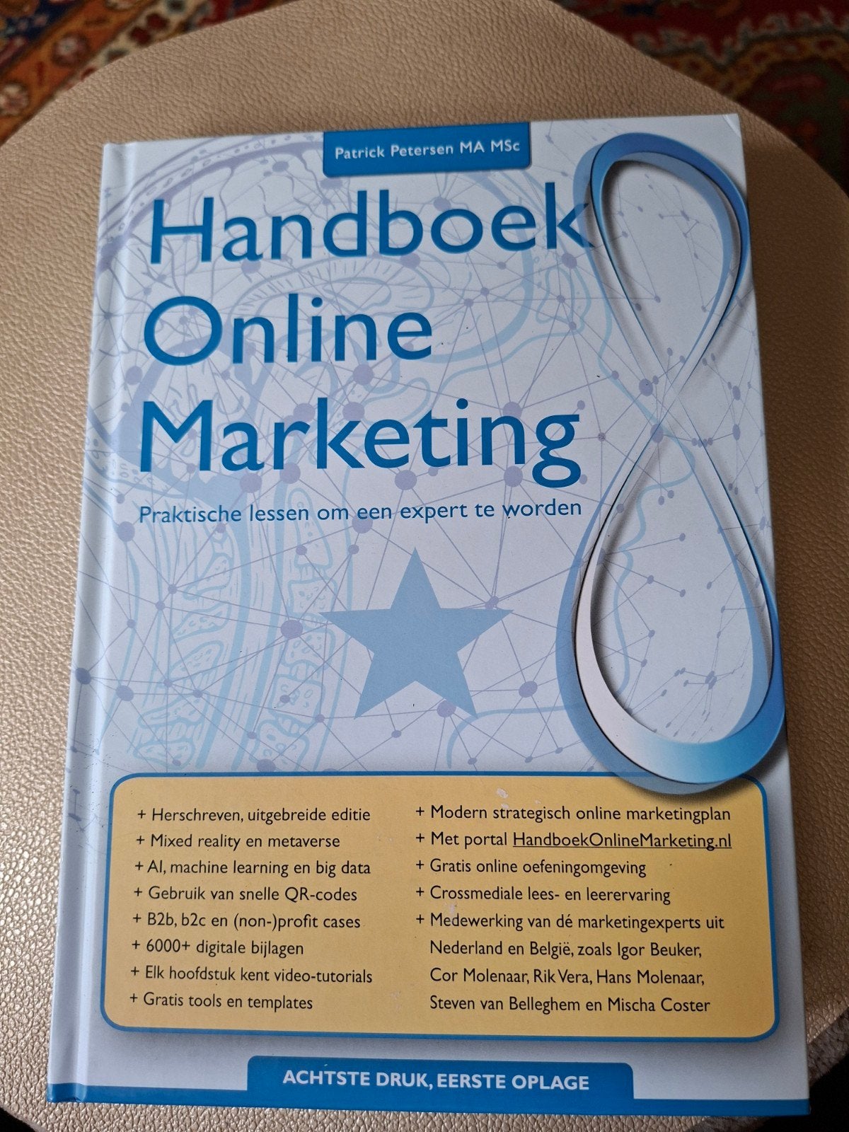 Handboek Online Marketing (studieboek) Patrick Petersen teab, Beta, HBO, Ophalen of Verzenden, Patrick Petersen MA MS c