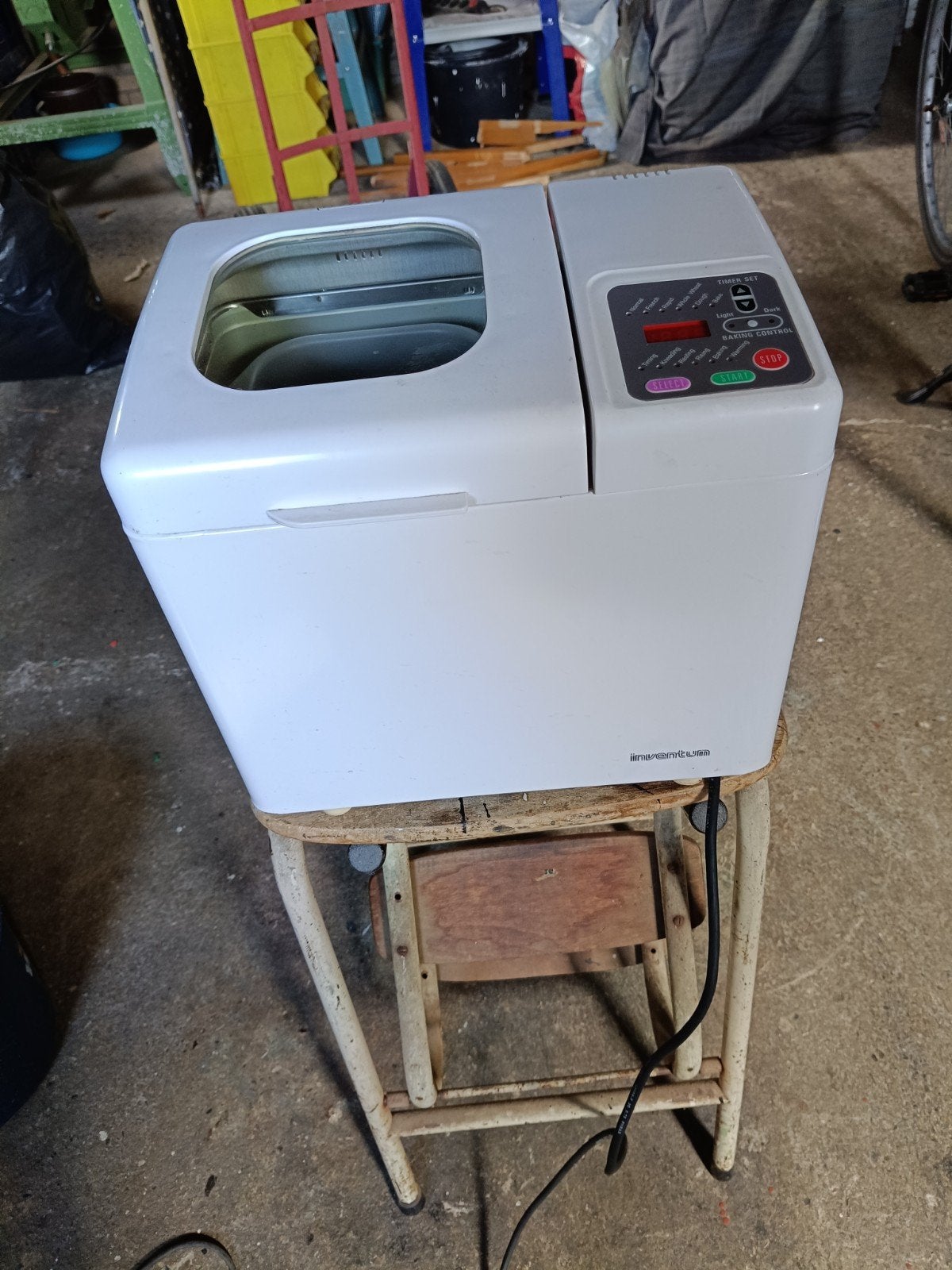 Inventum broodbak machine BM08, Kijkvenster, Zo goed als nieuw, 400 tot 800 gram deeg, Ophalen