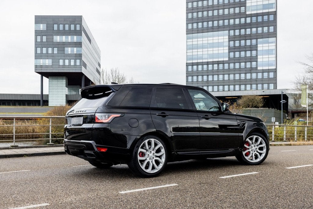 Land Rover Range Rover Sport P525 5.0 V8 SC Autobiography (5, Auto's, Land Rover, Automaat, Gebruikt, Zwart, Leder