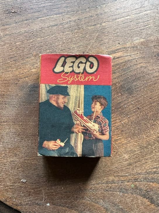 Lego jaren 50, originele doos, verkeersborden, Ophalen of Verzenden, Gebruikt