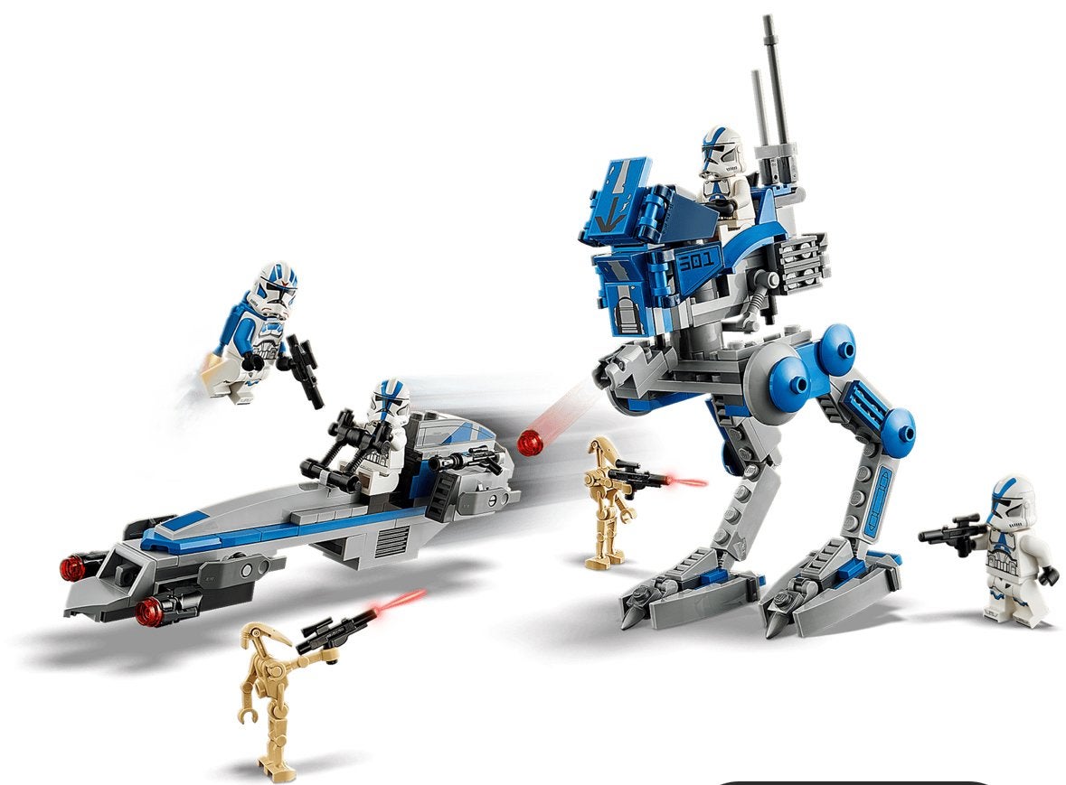 LEGO Star Wars 501st Legion Clone Troopers Battle Pack, Ophalen, Zo goed als nieuw, Overige merken