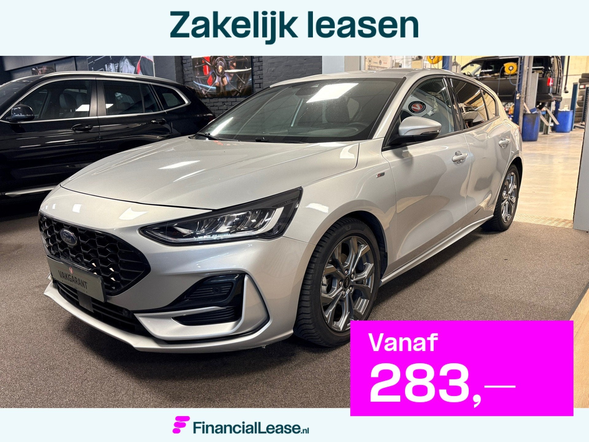 Ford FOCUS 1.0 EcoBoost Hybrid ST Line / automaat / stuur en, 12 maanden, 1337 kg, Bedrijf, 690 kg