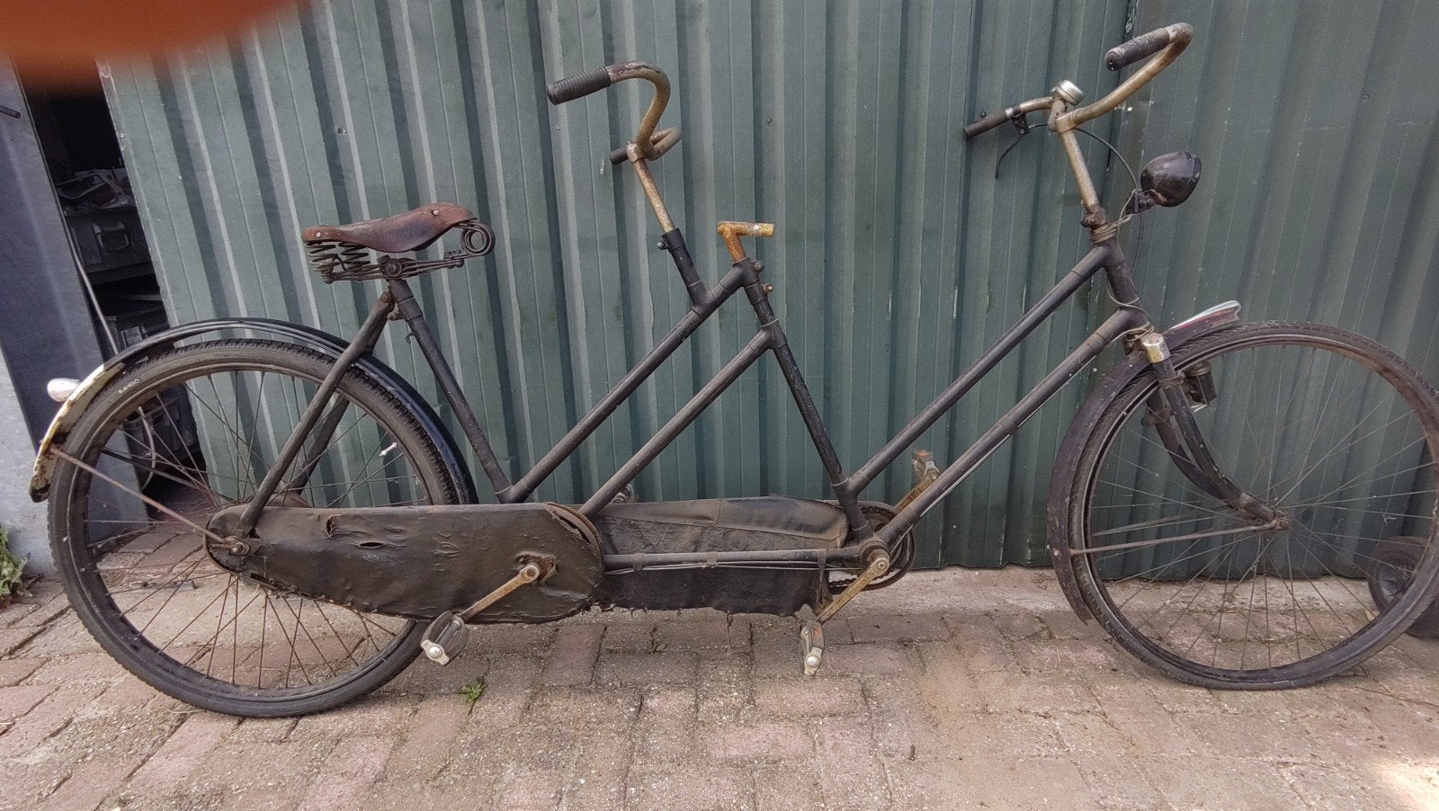 antieke Gazelle tandem 1936, Ophalen, Jaren '30, 55 tot 59 cm, Gazelle