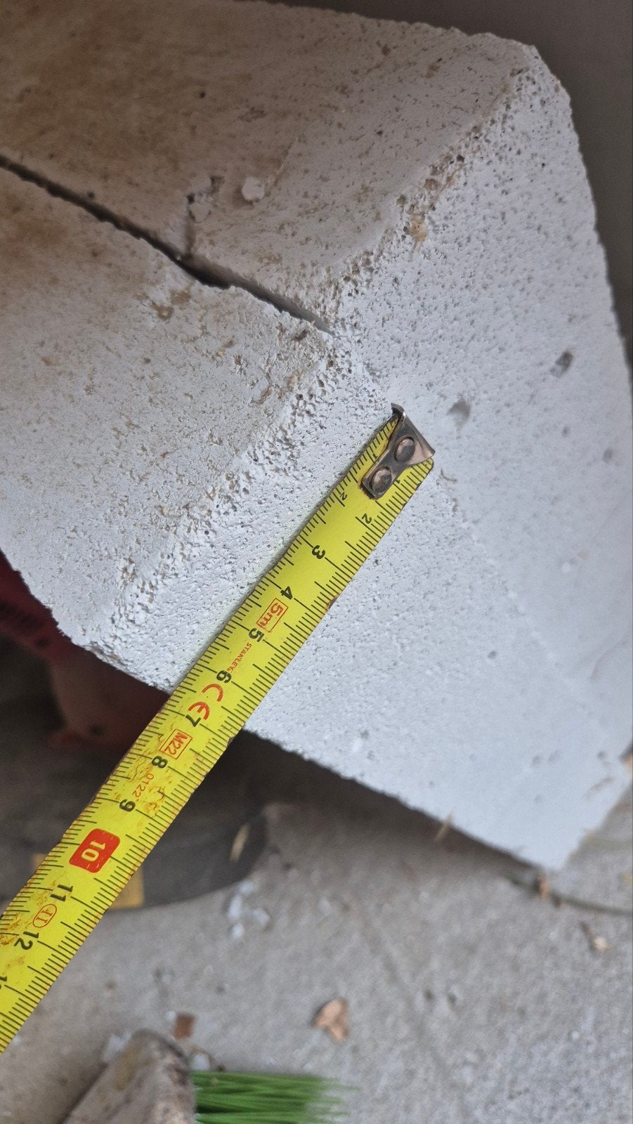 2 cellenbeton blokken 7cm dikte, Doe-het-zelf en Verbouw, Ophalen, Gebruikt, Overige typen, 50 mm of meer