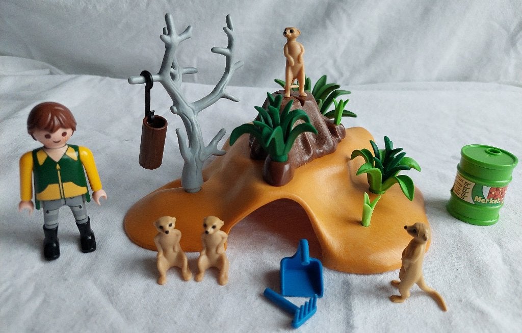 Playmobil 4853 Stokstaartjes, Kinderen en Baby's, Wild life, Gebruikt, Losse onderdelen, Overige typen