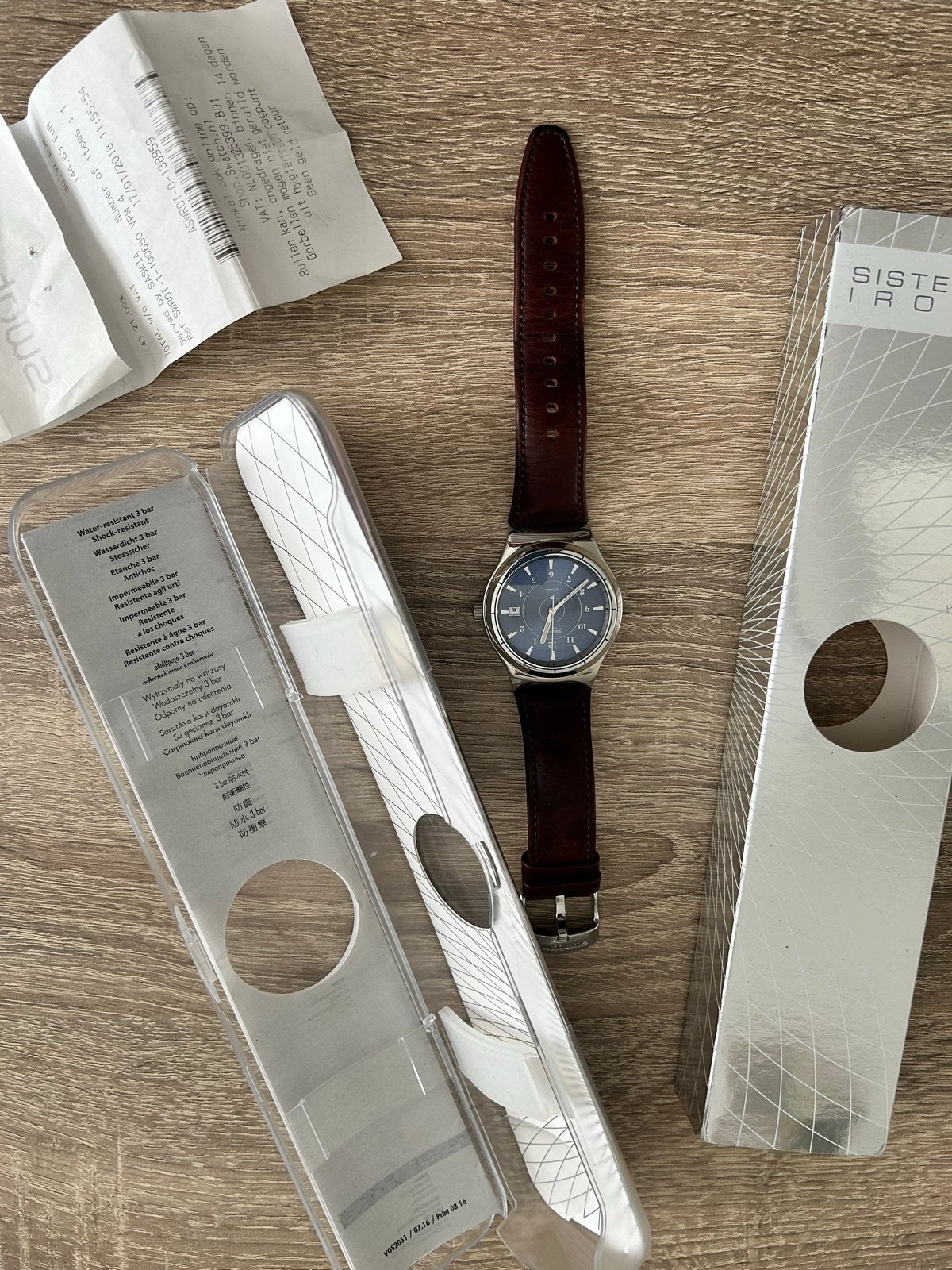 Swatch System 51 Automatisch Horloge - Zo goed als nieuw, Sieraden, Tassen en Uiterlijk, Horloges | Heren, Kunststof, Leer, Polshorloge