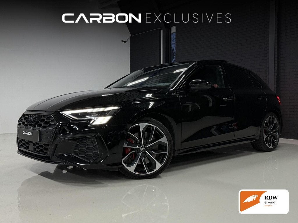 Audi S3 2.0 TFSI S3 Quattro | Carbon | Pano | Sfeer | Memory, Auto's, Audi, Automaat, S3, Gebruikt, Euro 6
