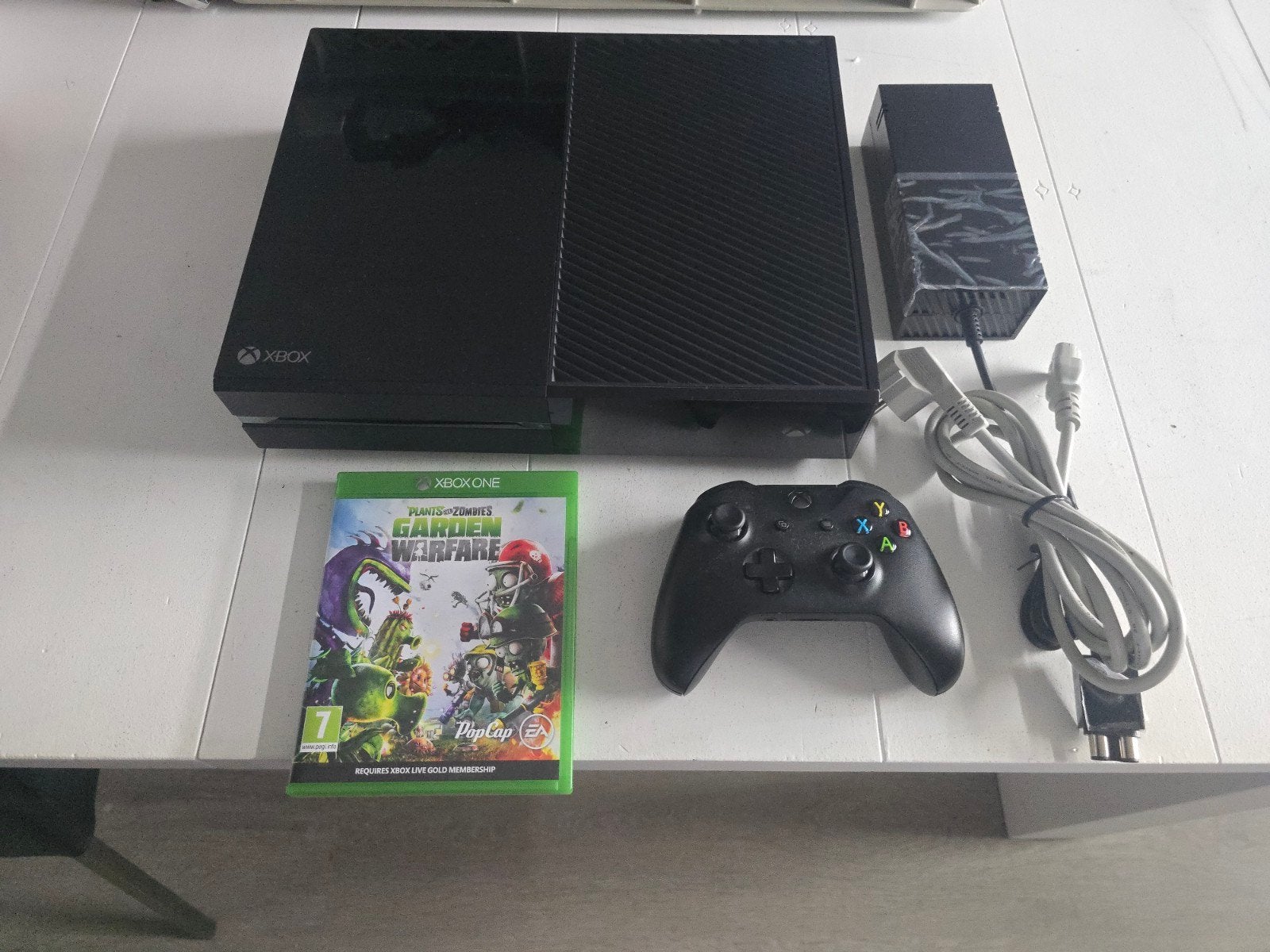 Xbox One console met controller en game, Xbox One, Ophalen of Verzenden, Met 1 controller, 500 GB