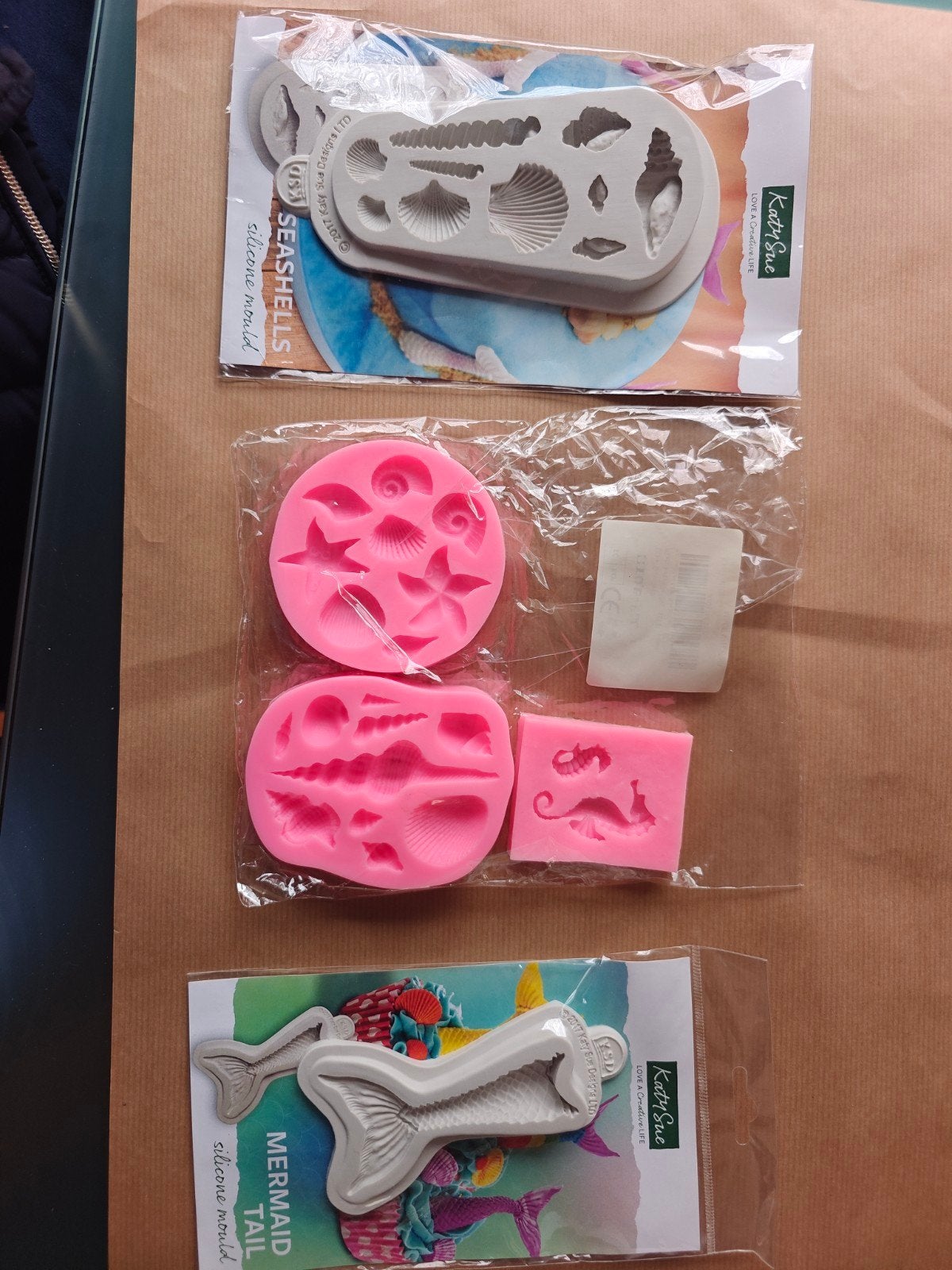 Siliconen mallen voor zeemeerminstaart, Ophalen of Verzenden, Nieuw, Taarten of Cupcakes, Bakvorm