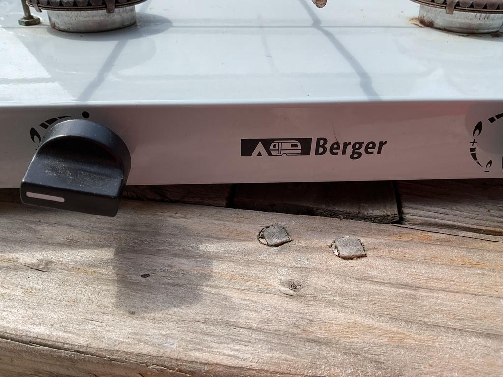 Gastel voor camping, Witgoed en Apparatuur, Kookplaten, Ophalen, Gebruikt, 3 kookzones of minder, Gas