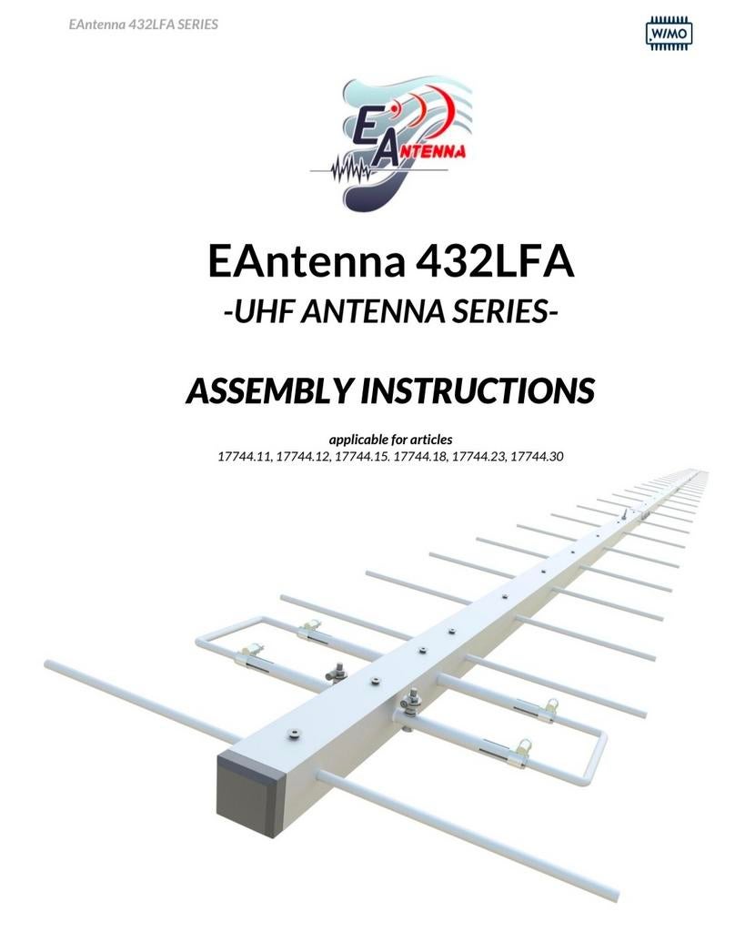 T.k EAntenne 18 elements 432LFA yagi antenne uhf 70cm band, Telecommunicatie, Antennes en Masten, Ophalen, Nieuw, Antenne