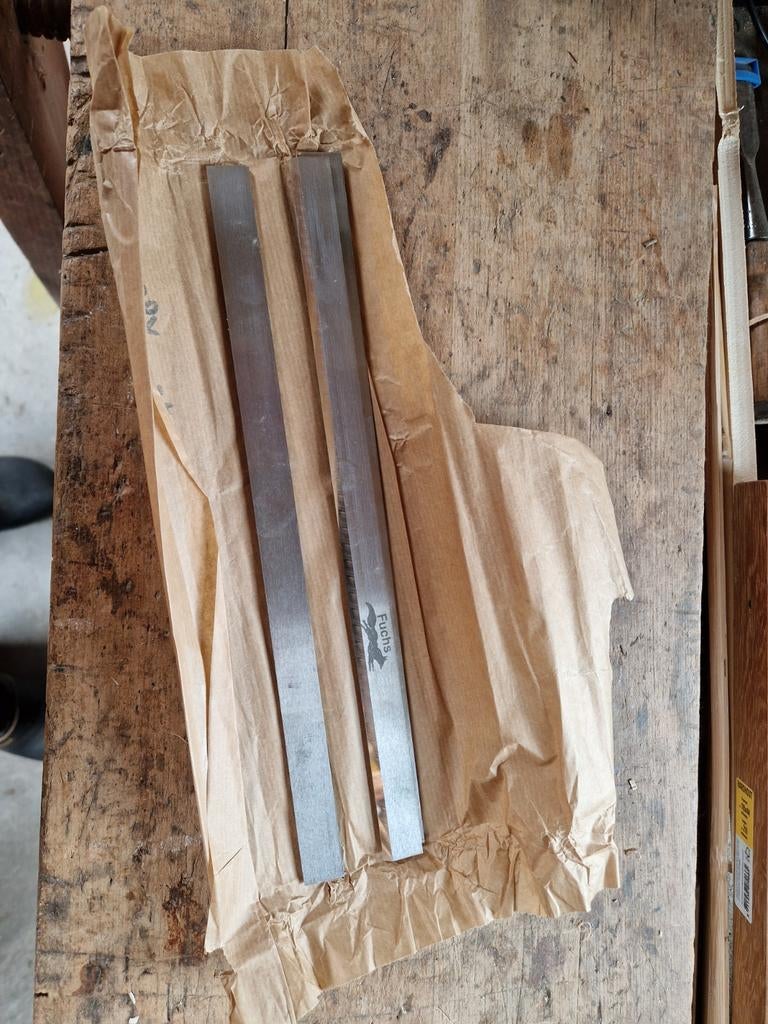 Vlak- en vandiktebank beitels scherp 310*18 mm, Ophalen of Verzenden