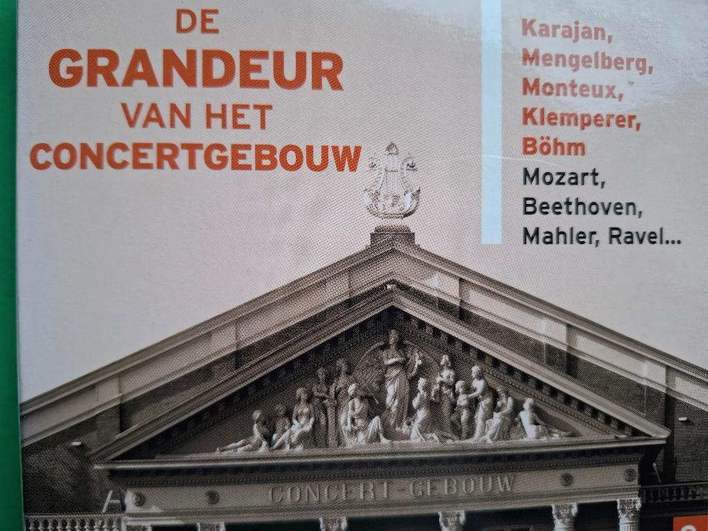 DE GRANDEUR VAN HET CONCERTGEBOUW, Ophalen of Verzenden, Classicisme, Zo goed als nieuw, Orkest of Ballet