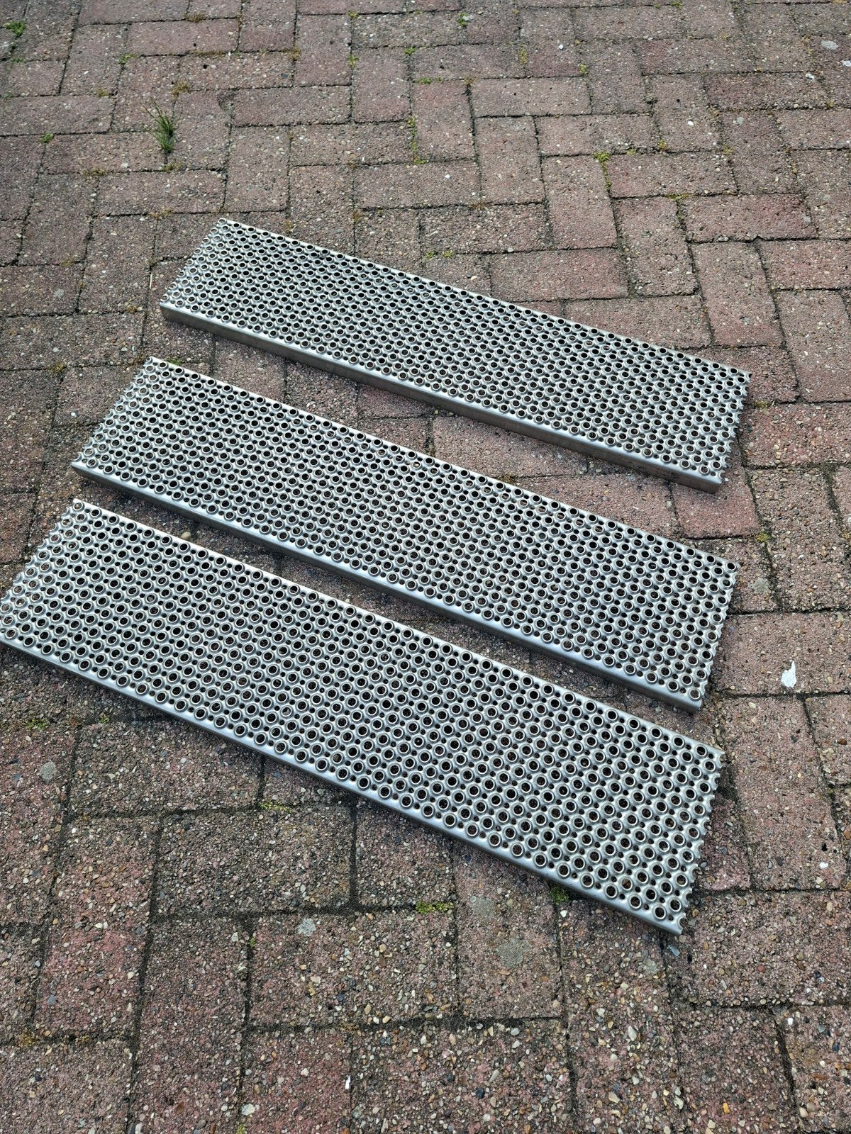RVS Trap of Bordes Treden - 8 Stuks (83x20x3 cm), Ophalen, Nieuw, Trap, Minder dan 2 meter