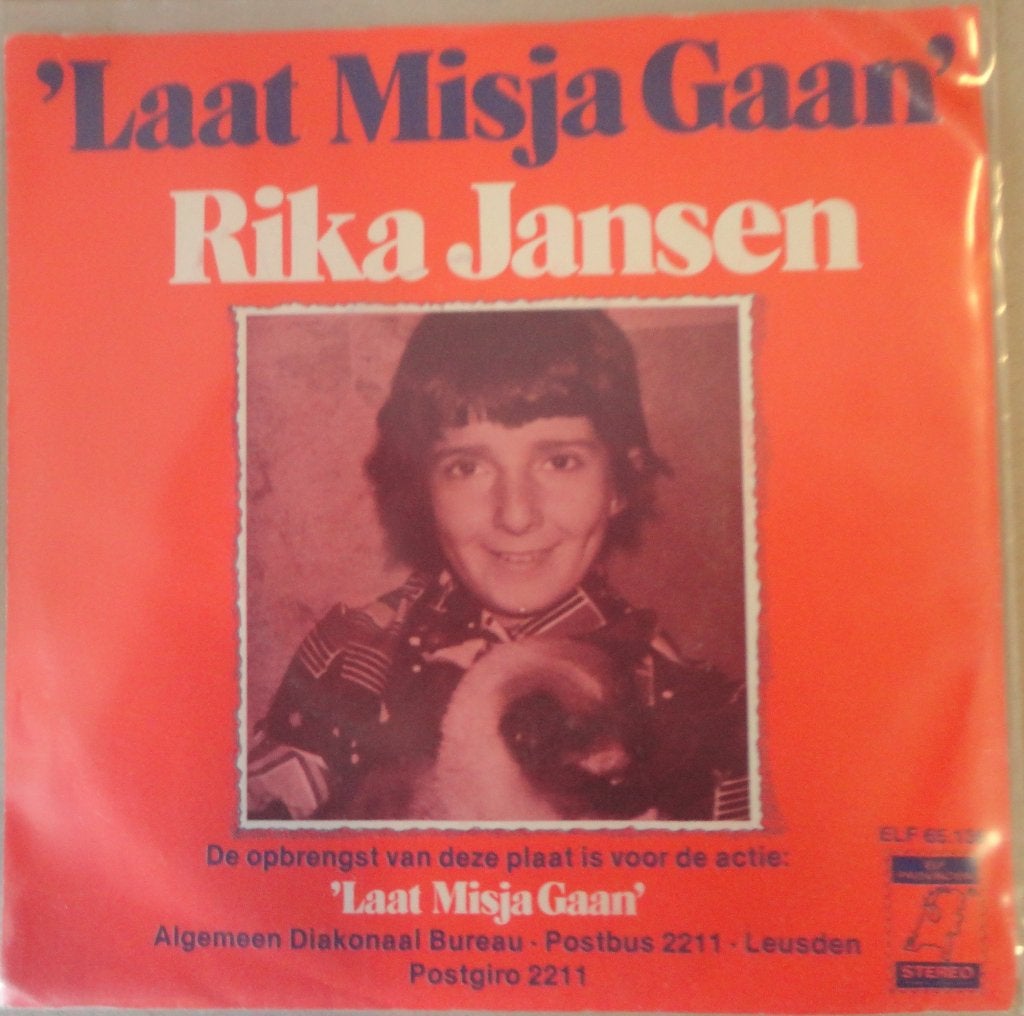 Rika Jansen > Laat misja gaan, Ophalen of Verzenden, Gebruikt, 7 inch, Nederlandstalig