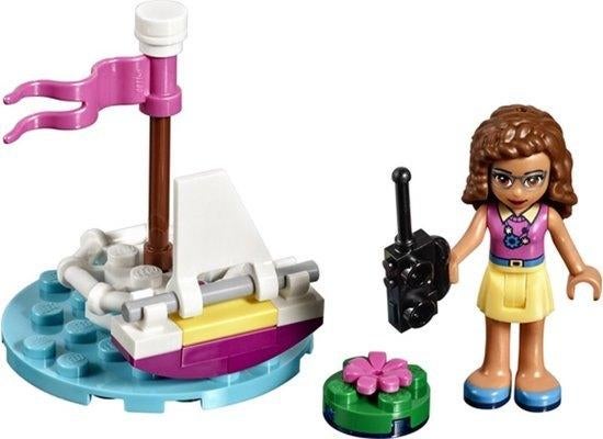 LEGO Friends 30403 Olivia's Remote Control Boat, Ophalen of Verzenden, Zo goed als nieuw, Complete set, Lego