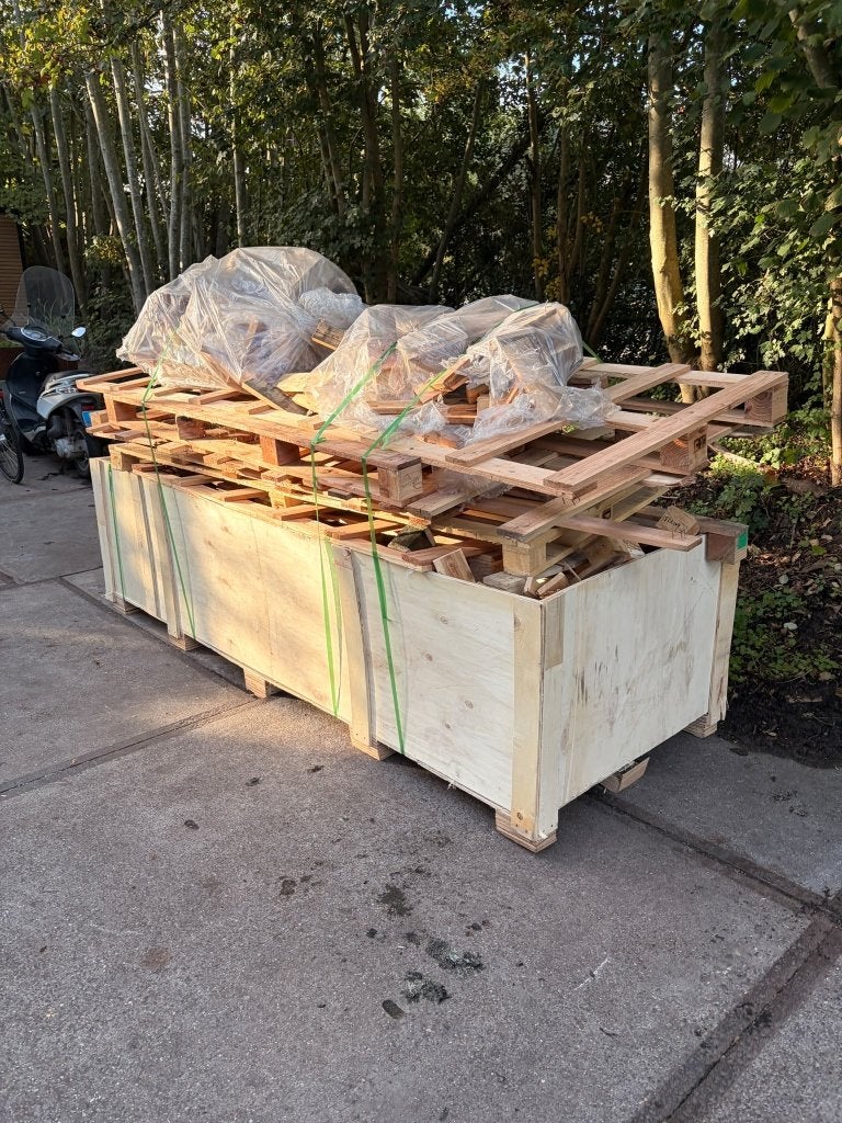GRATIS AF TE HALEN - Brandhout / Pallets, Minder dan 3 m³, Ophalen, Overige houtsoorten