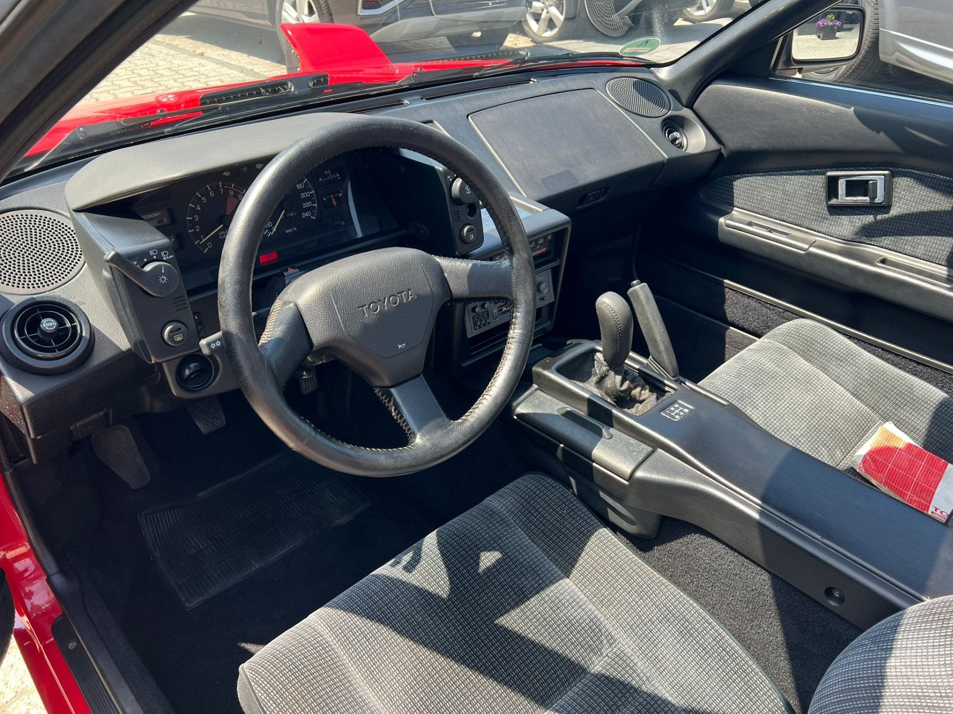 Toyota MR2 1.6 TC 16 elek ramen, targa, wordt belasting vrij, Zwart, Bedrijf, Handgeschakeld, Onderhoudsboekje