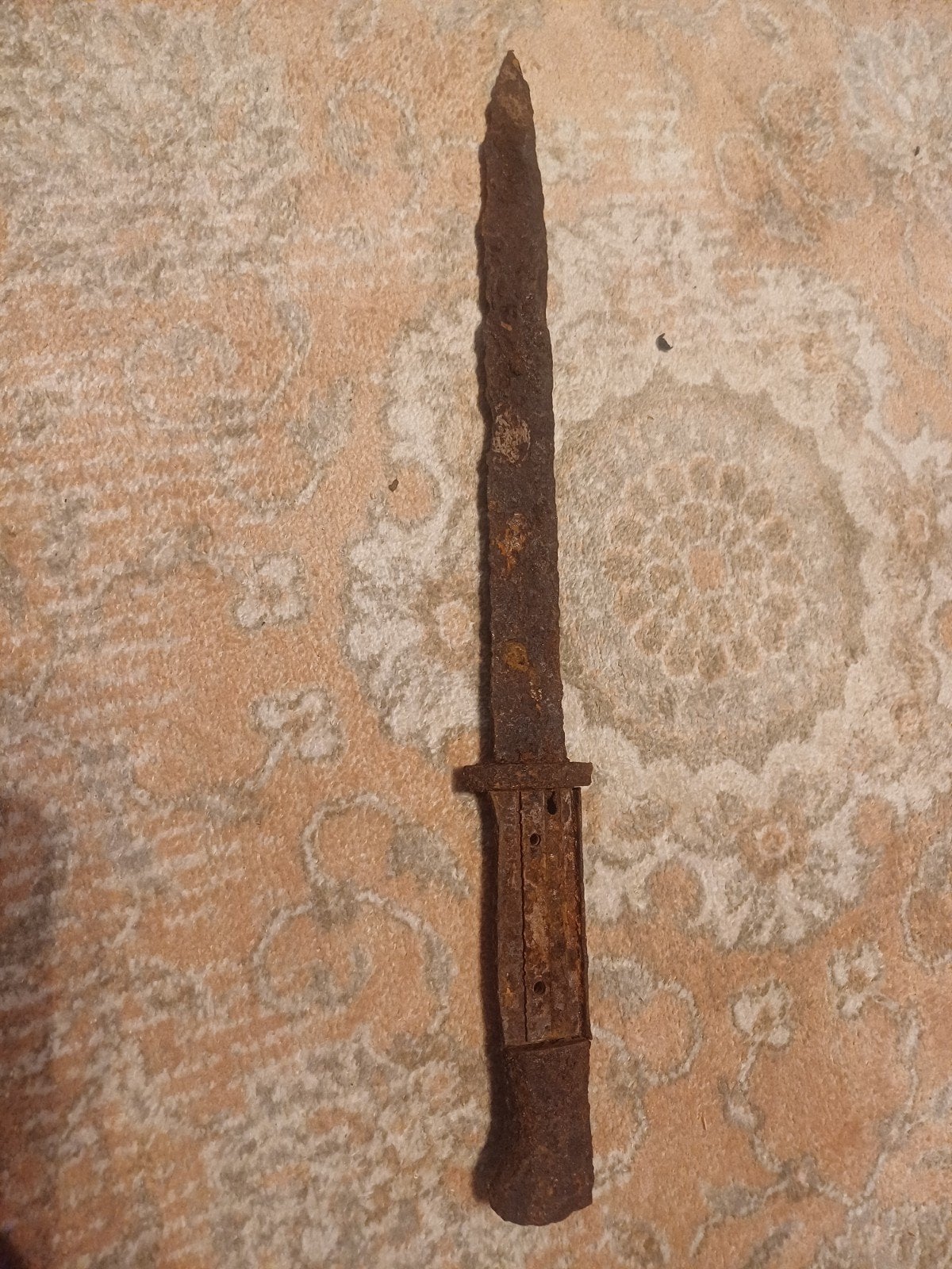 Duitse bajonet bodemvondst., Verzamelen, Militaria | Tweede Wereldoorlog, Ophalen of Verzenden, Duitsland, Hulzen of Bodemvondsten