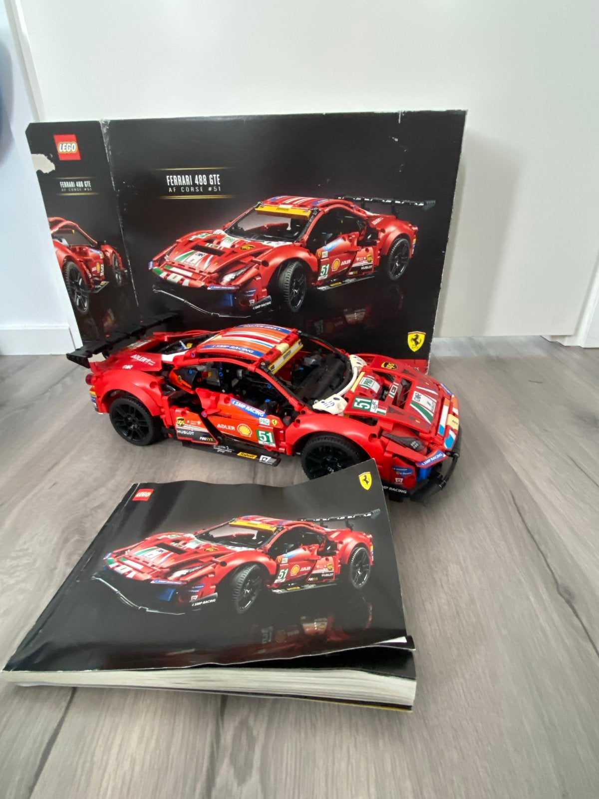 LEGO Technic Ferrari 488 GTE AF Corse #51, Ophalen, Zo goed als nieuw, Overige merken