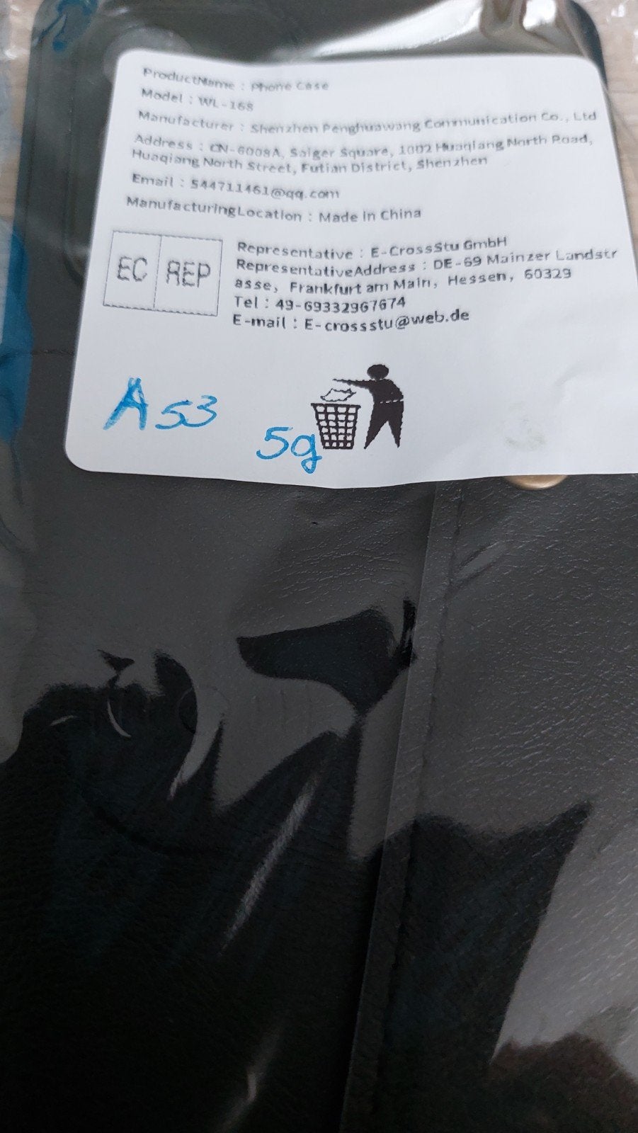 A53 Samsung hoesje, Ophalen of Verzenden, Nieuw