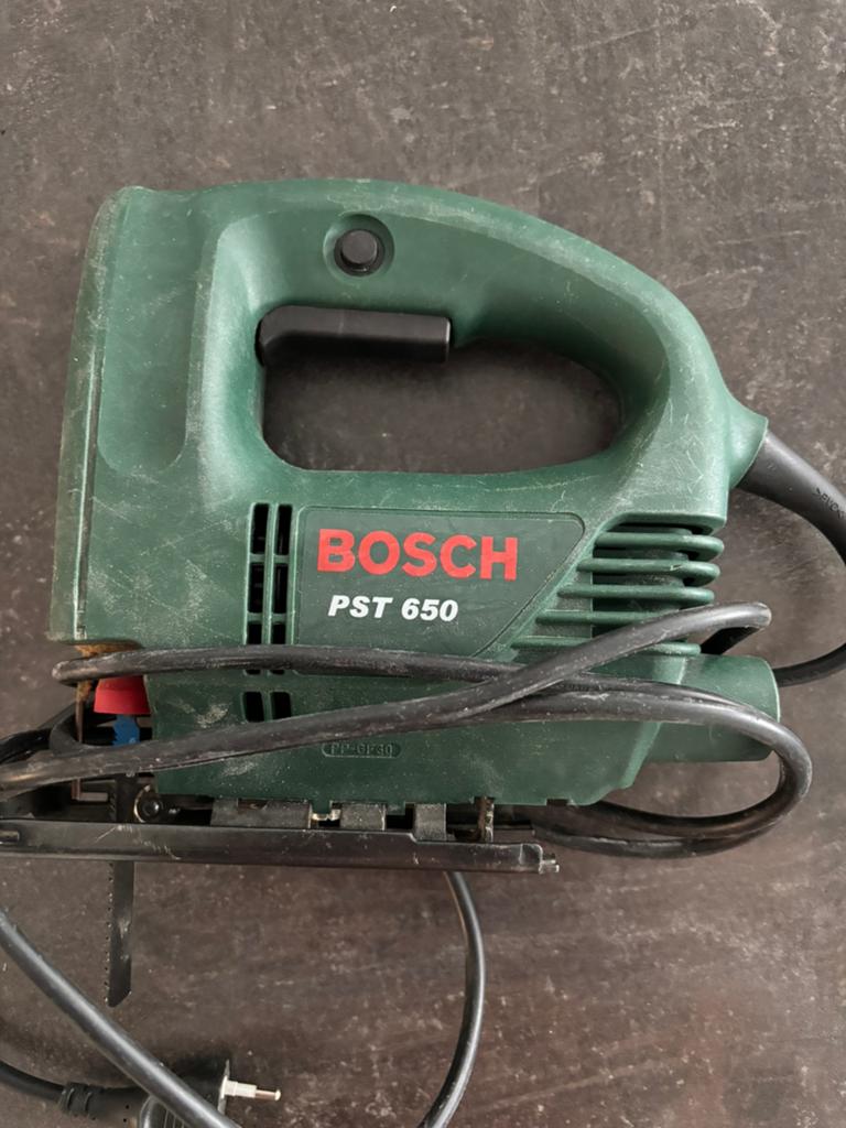 Bosch PST 650 Decoupeerzaag - Gebruikt, Gebruikt, Decoupeerzaag, Ophalen of Verzenden, 30 tot 70 mm