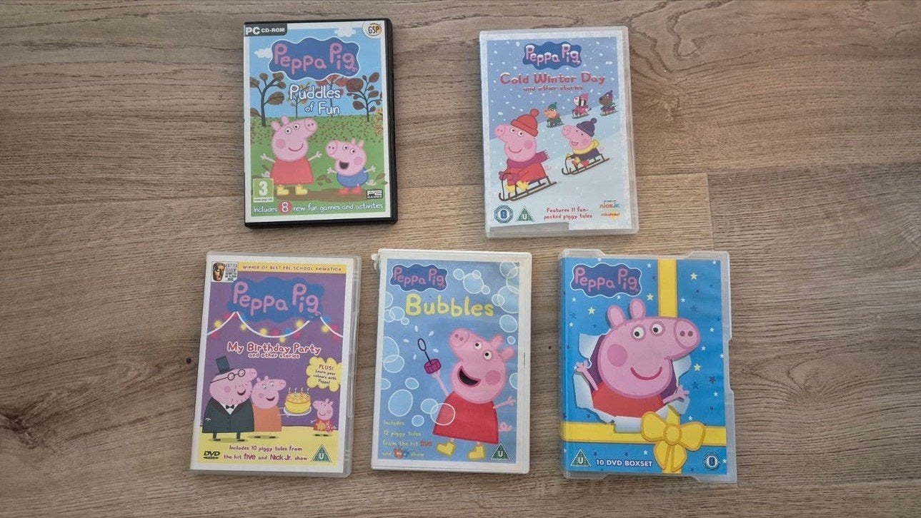 Peppa Pig DVD's - Diverse titels voor urenlang kijkplezier, Animatie, Alle leeftijden, Tv-serie, Ophalen of Verzenden