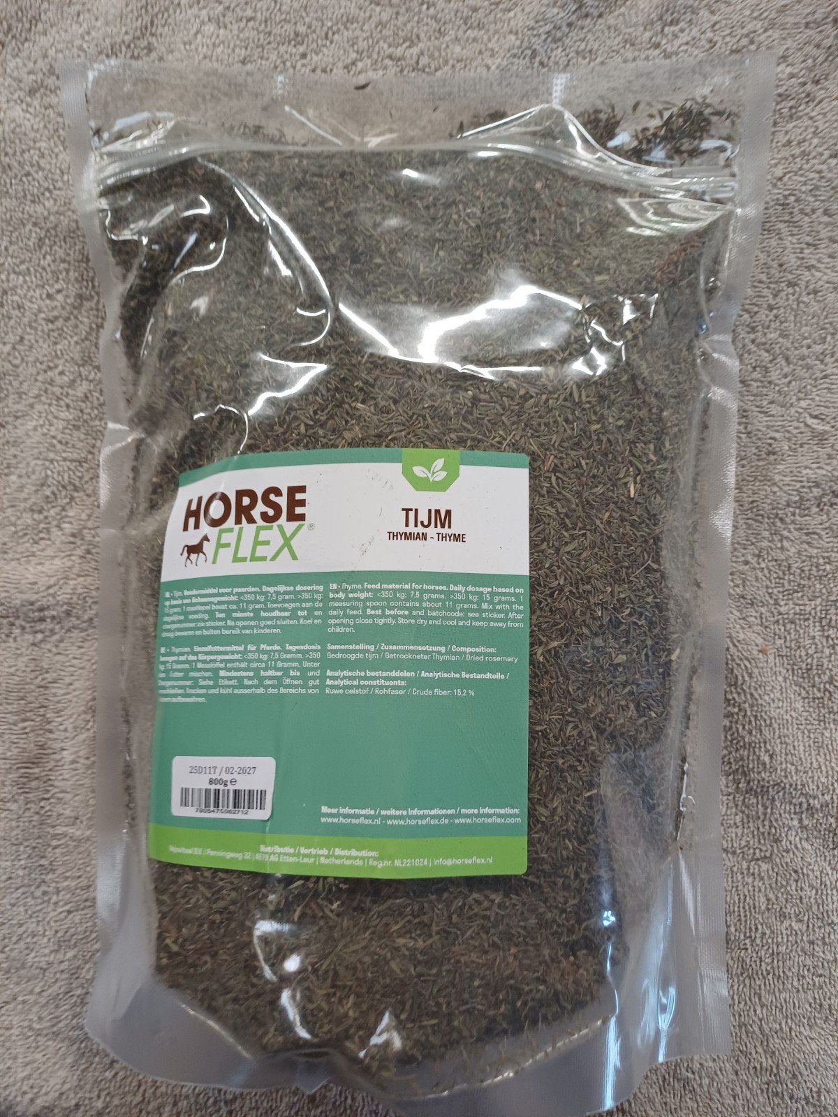 HorseFlex Tijm, Dieren en Toebehoren, Horseflex, Ophalen, Nieuw, Voedingssupplement