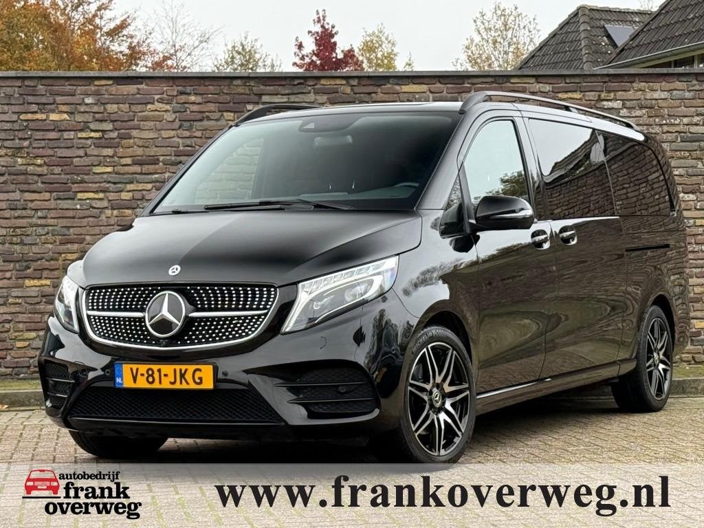 Mercedes-benz V-KLASSE 300D 4-Matic DC AMG Pakket XXL Burmes, Auto's, Automaat, 2000 kg, Zwart, Bedrijf