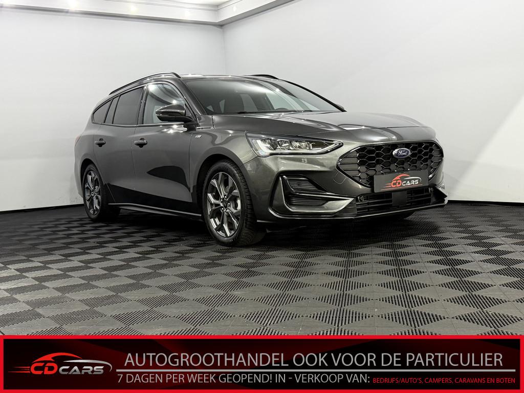 Ford Focus 1.0 EcoBoost Hybrid ST Line 155PK Camera, Navi, K, Stof, Gebruikt, Lane Keeping Assist, 19 km/l
