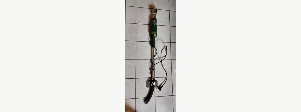 Onkruid brander., Ophalen, Gebruikt