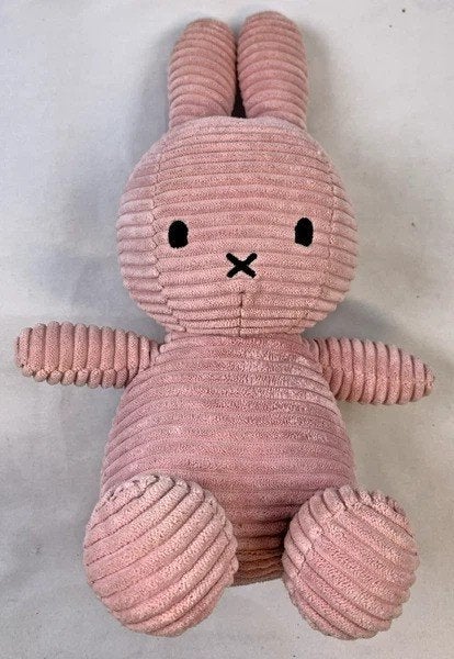 Nijntje Knuffel Corduroy Roze Bon Ton Toys 30cm Dick Bruna