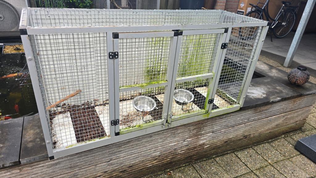 Aluminium kooi opknapper, Dieren en Toebehoren, Ophalen