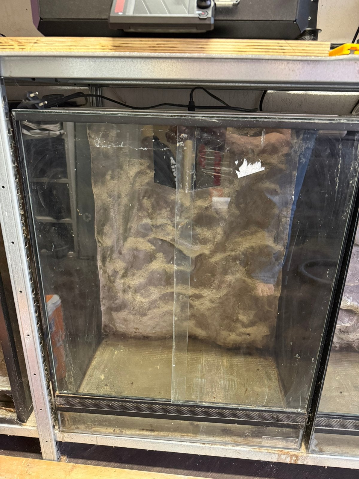 Terrarium 55x40x70, Dieren en Toebehoren, Reptielen en Amfibieën | Toebehoren, Ophalen, Gebruikt, Terrarium of Paludarium