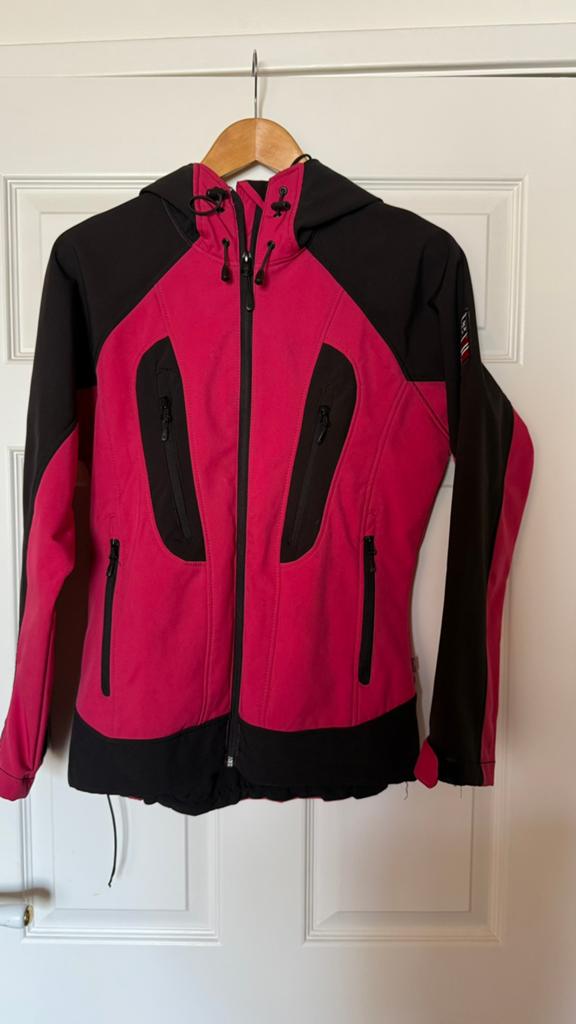 Norwear roze/zwarte softshell maat S, Ophalen of Verzenden, Zo goed als nieuw, Kleding